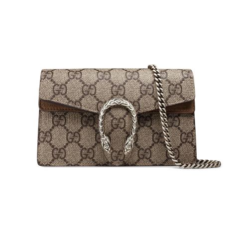 gucci beige super mini gg supreme dionysus bag|Gucci dionysus small shoulder bag.